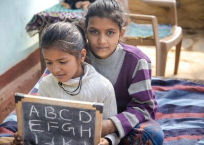 good will trust girls learning abcd