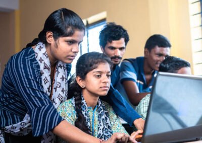 good will trust students using latop
